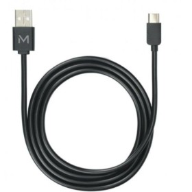 USB A zu USB-C-Kabel V7 V7U3.1AC-1M-BLK-1E  Schwarz | Tienda24 - Global Online Shop Tienda24.eu