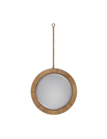 Wall mirror Natural Rattan 39,5 x 2 x 79,5 cm | Tienda24 Tienda24.eu