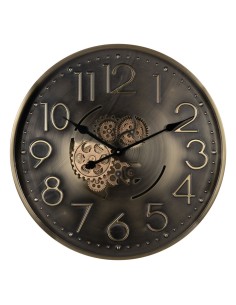 Reloj de Pared Versa Metal (Ø 50 cm) | Tienda24 Tienda24.eu