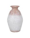 Vaso Branco Ferro 28 x 28 x 45,5 cm | Tienda24 Tienda24.eu