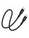 Câble USB DCU Noir 1,5 m | Tienda24 Tienda24.eu