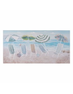 Quadro Tela Spiaggia 120 x 3,5 x 60 cm da BigBuy Home, Dipinti - Ref: S8805309, Precio: 37,27 €, Descuento: %