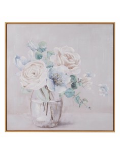 Pintura a Óleo Romimex Tela Bloemen 150 x 50 x 4 cm | Tienda24 Tienda24.eu