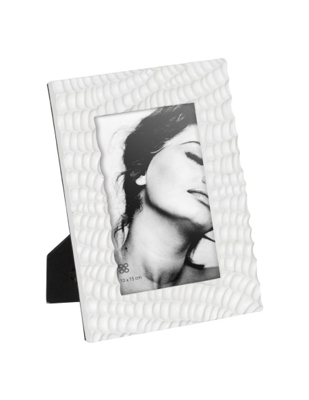 Photo frame White Polyresin 16 x 1,7 x 21 cm | Tienda24 Tienda24.eu