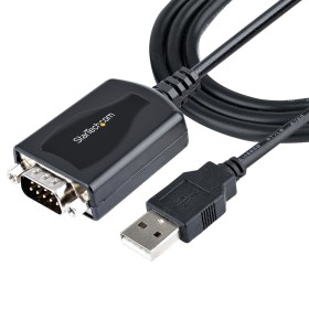 USB to Serial Port Cable Startech 1P3FPC-USB-SERIAL Black by Startech, USB Cables - Ref: S7710158, Price: 36,78 €, Discount: %