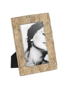 Photo frame Romimex Golden Resin 13 x 18 x 2 cm | Tienda24 Tienda24.eu