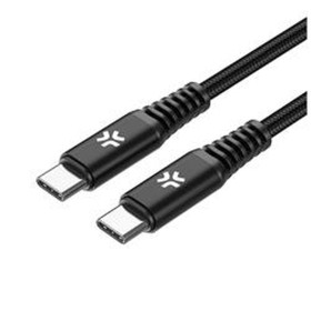 Cable USB-C Celly USBCUSBC100WBK 2 m Negro de Celly, Cables USB - Ref: S77101947, Precio: 15,92 €, Descuento: %