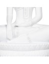 Statua Decorativa Bianco Buddha 19,2 x 12 x 32,5 cm da BigBuy Home, Soprammobili - Ref: S8805383, Precio: 29,86 €, Descuento: %