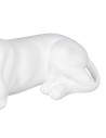 Figura Decorativa Branco Cão 18 x 12,5 x 37 cm | Tienda24 Tienda24.eu