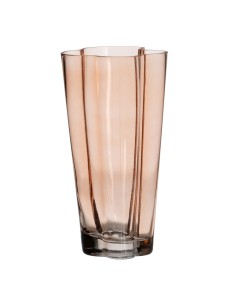 Vaso Marrone Cristallo 15,5 x 15 x 30 cm da BigBuy Home, Vasi - Ref: S8805438, Precio: €22.57, Descuento: %