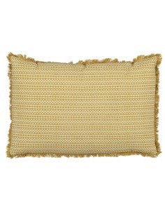 Cuscino Cotone Beige Senape 60 x 40 cm da BigBuy Home, Cuscini decorativi - Ref: S8805451, Precio: €21.30, Descuento: %