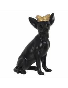 Figura Decorativa Home ESPRIT Plateado Perro 28 x 17 x 33 cm | Tienda24 Tienda24.eu