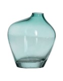 Vase Green Crystal 14,5 x 9,5 x 17 cm | Tienda24 Tienda24.eu