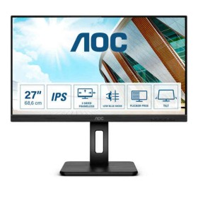 Écran AOC 27P2Q 27" IPS WLED LED IPS LCD Flicker free 75 Hz de AOC, Ecrans PC - Réf : S7712118, Prix : 168,66 €, Remise : %