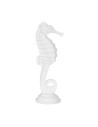 Figura Decorativa Blanco Caballito de Mar 11 x 9 x 31 cm | Tienda24 Tienda24.eu