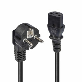 C7 Power Cord LINDY CEE7/16 2 m Black | Tienda24 - Global Online Shop Tienda24.eu