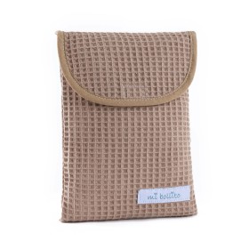 Diaper and wipes holder Mi bollito Brown Classic Elegant 1 x 25 x 18 cm by Mi bollito, Nappy changing bags - Ref: D1626453, P...