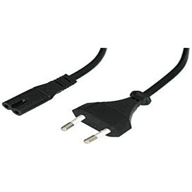 C7 Power Cord LINDY CEE7/16 2 m Black | Tienda24 - Global Online Shop Tienda24.eu