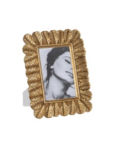 Photo frame Romimex Golden Resin 20 x 25 x 2 cm | Tienda24 Tienda24.eu