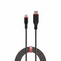 Cable USB LINDY 31285 Negro 50 cm | Tienda24 - Global Online Shop Tienda24.eu