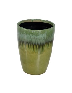 Vaso Preto Bege Bambu 23 x 23 x 50 cm | Tienda24 Tienda24.eu