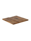 Table top Squared Beige Mango wood 60 x 60 x 3 cm | Tienda24 Tienda24.eu