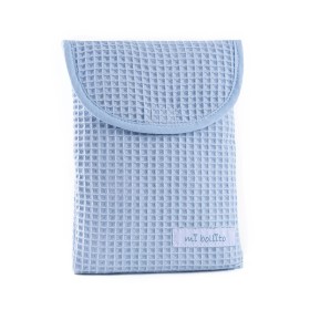 Windel- und Wischtuchhalter Mi bollito Hellblau Klassich Elegant 1 x 25 x 18 cm von Mi bollito, Windeltaschen - Ref: D1626456...