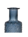 Vase WE CARE Bleu verre recyclé 9 x 9 x 28 cm | Tienda24 Tienda24.eu