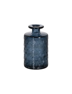 Vaso WE CARE Azzurro vetro riciclato 9 x 9 x 16 cm da BigBuy Home, Vasi - Ref: S8805559, Precio: €11.99, Descuento: %