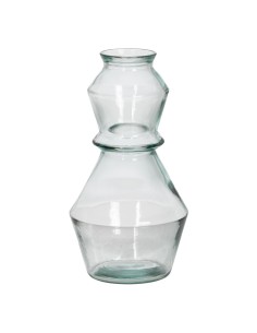 Vase Alexandra House Living White Ceramic 20 x 20 cm | Tienda24 Tienda24.eu