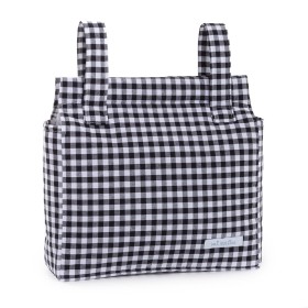 Bolsa organizadora para carrinho de bebê Mi bollito Preto Vichy 10 x 35 x 35 cm de Mi bollito, Sacos de transporte - Ref: D16...