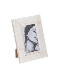 Photo frame Cream Wood Crystal 16,5 x 1,5 x 21,5 cm | Tienda24 Tienda24.eu