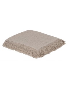 Colcha Hosteline ESPIGA Gris Perla Cama de 150 (1 Pieza) | Tienda24 Tienda24.eu