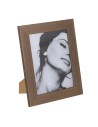 Fotorahmen Braun Holz Kristall 20 x 1 x 25 cm | Tienda24 Tienda24.eu