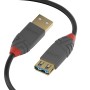 USB Cable LINDY 36760 50 cm Black | Tienda24 - Global Online Shop Tienda24.eu