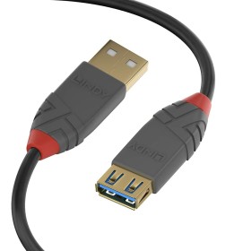 Cabo USB LINDY 36761 Preto 1 m (1 Unidade) de LINDY, Cabos USB - Ref: S7715486, Preço: 7,03 €, Desconto: %