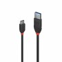 USB A zu USB-C-Kabel LINDY 36915 50 cm Schwarz | Tienda24 - Global Online Shop Tienda24.eu