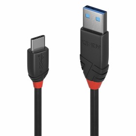 USB A to USB C Cable LINDY 36916 Black 1 m by LINDY, USB Cables - Ref: S7715539, Price: 10,14 €, Discount: %