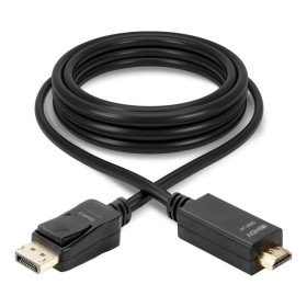 Adaptador DisplayPort para adaptador DVI Startech DP2DVIMM3BS Preto 90 cm | Tienda24 - Global Online Shop Tienda24.eu