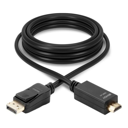 Adattatore DisplayPort con HDMI LINDY 36923 Nero di LINDY, Adattatori DP-HDMI - Rif: S7715544, Prezzo: 17,09 €, Sconto: %