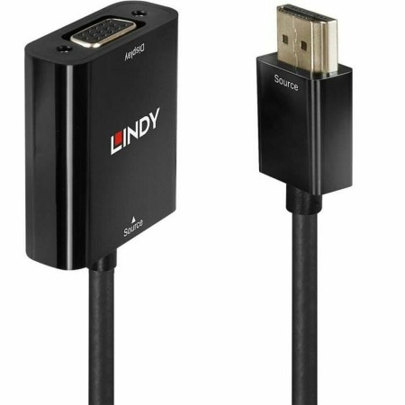 Adaptateur HDMI vers VGA LINDY 38291 Noir de LINDY, Câbles HDMI - Réf : S7715788, Prix : 20,72 €, Remise : %