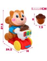 Musical Toy Winfun Squirrel 24,5 x 27,5 x 14 cm (4 Units) | Tienda24 Tienda24.eu