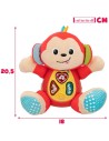 Soft toy with sounds Winfun Monkey 18 x 20,5 x 12,5 cm (6 Units) | Tienda24 Tienda24.eu