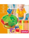 Giocattolo per bebè Winfun 4 Unità 19 x 21 x 19 cm da Winfun, Cubi, piramidi e anelli componibili - Ref: S8900084, Precio: 31...