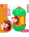 Jouet interactif pour bébé Winfun Singe 11,5 x 20,5 x 11,5 cm (6 Unités) | Tienda24 Tienda24.eu