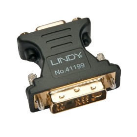 Adaptador DVI a VGA LINDY 41199 Negro de LINDY, Adaptadores DVI-HDMI - Ref: S7716766, Precio: 9,67 €, Descuento: %