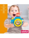 Macchina fotografica giocattolo per bambini Winfun Azzurro 17 x 16,5 x 8 cm (6 Unità) da Winfun, Giochi musicali - Ref: S8900...