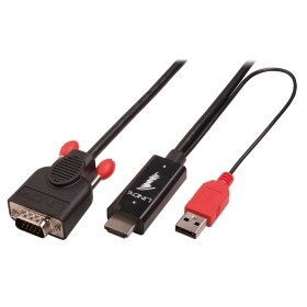 Adaptateur DisplayPort vers HDMI LINDY 41456 Noir de LINDY, Adaptateurs DP-HDMI - Réf : S7716817, Prix : 30,37 €, Remise : %