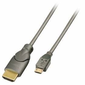 Cable USB a micro USB LINDY 41567 Antracita 2 m de LINDY, Cables USB - Ref: S7716830, Precio: 11,89 €, Descuento: %