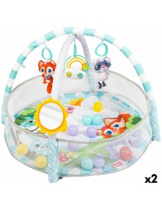 Play mat Colorbaby City Plastic (2 Units) | Tienda24 Tienda24.eu